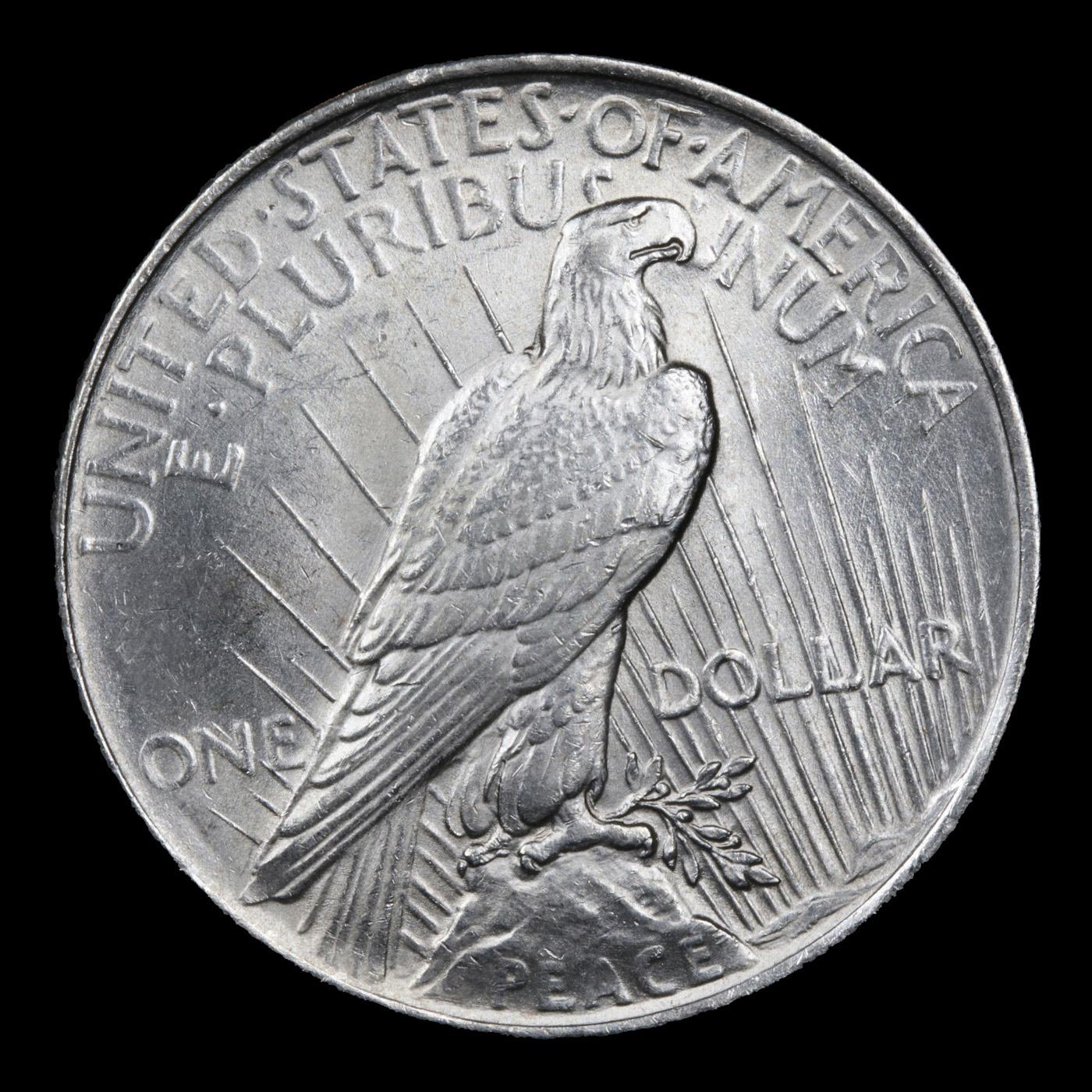 1924-p Peace Dollar $1 Grades Select Unc