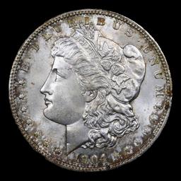 ***Auction Highlight*** 1904-o Morgan Dollar $1 Graded ms66+ By SEGS (fc)