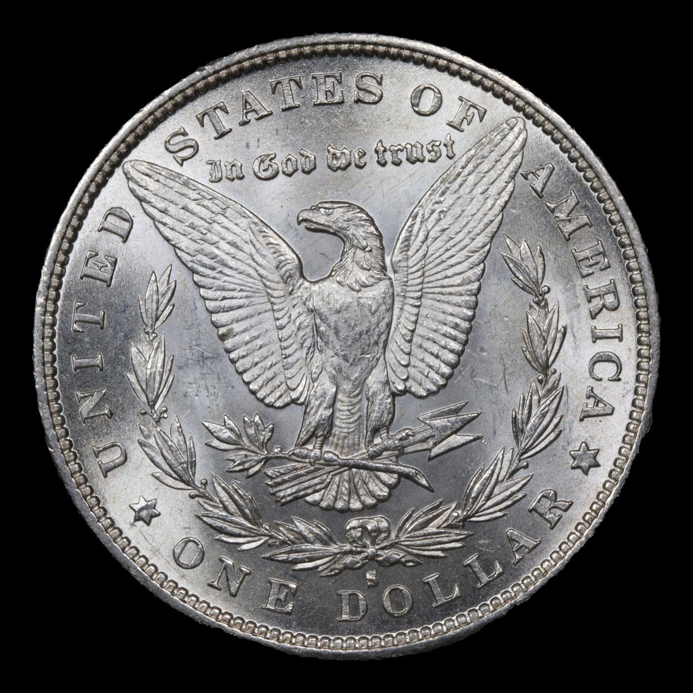 1879-s Morgan Dollar $1 Grades Choice+ Unc