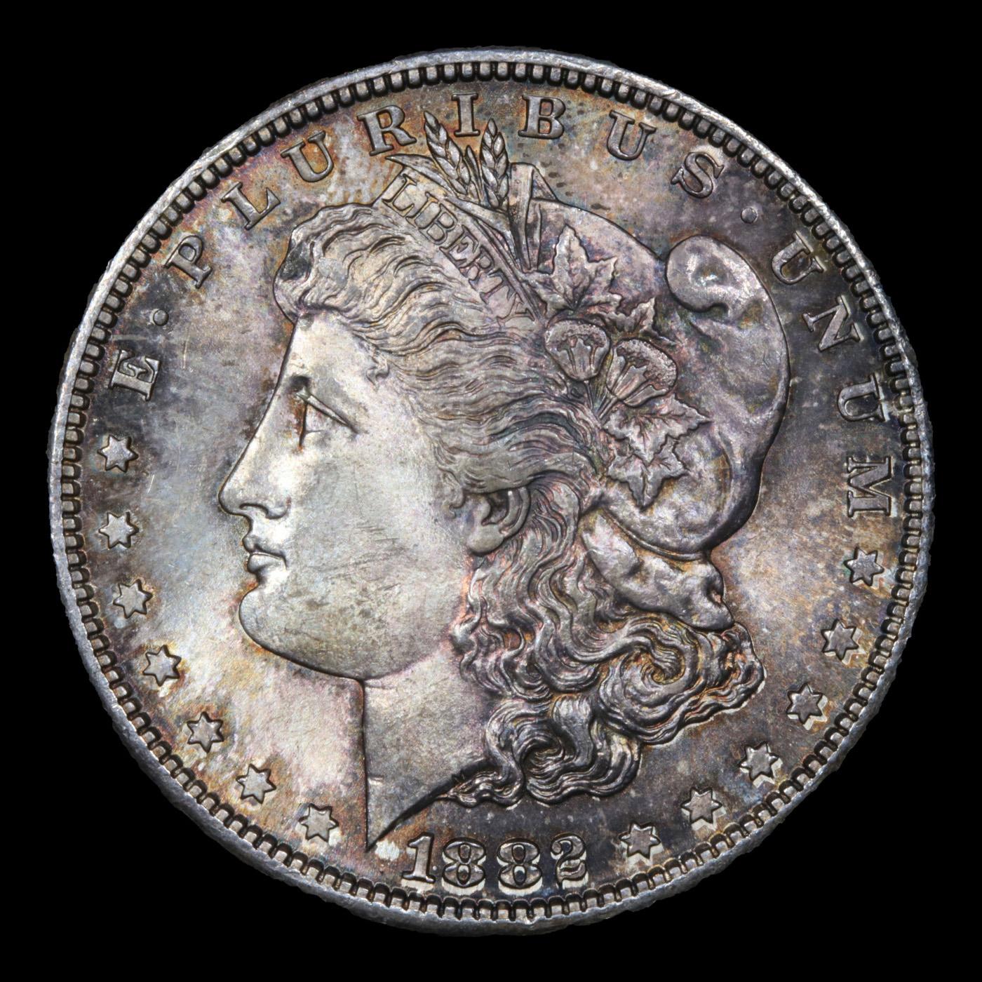 ***Auction Highlight*** 1882-s Morgan Dollar $1 Graded ms66+ By SEGS (fc)