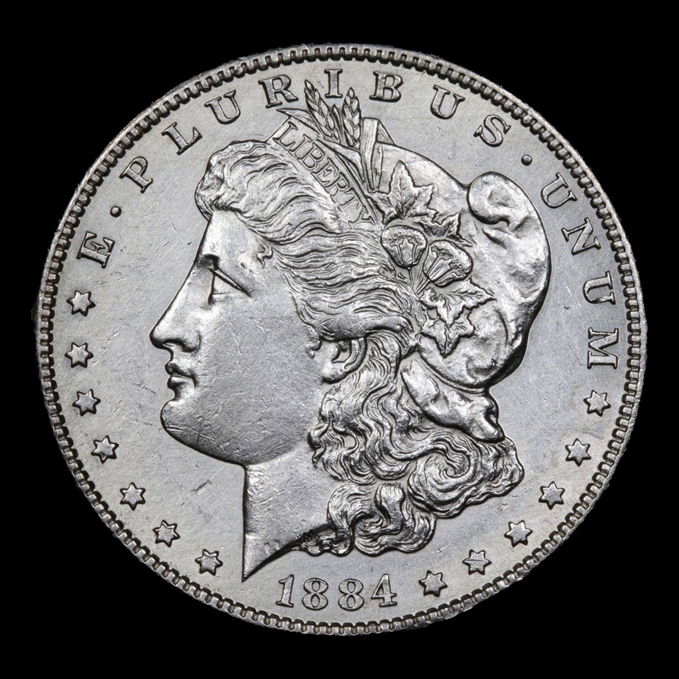 ***Auction Highlight*** 1884-s Morgan Dollar $1 Graded ms62 Details By SEGS (fc)