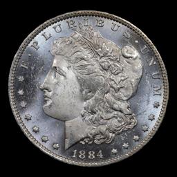 ***Auction Highlight*** 1884-o Morgan Dollar $1 Graded Choice Unc+ DMPL By USCG (fc)