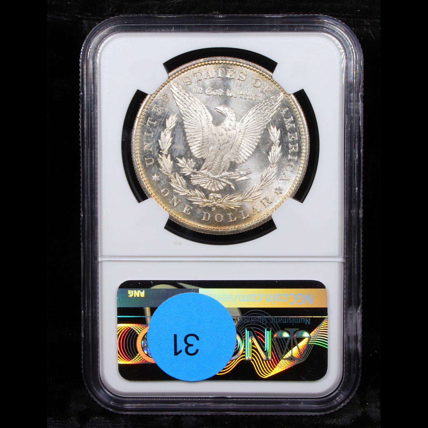 NGC 1881-s Morgan Dollar $1 Graded ms63 By NGC