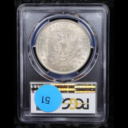 PCGS 1880-p Morgan Dollar $1 Graded ms62 By PCGS