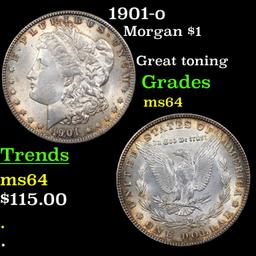 1901-o Morgan Dollar $1 Grades Choice Unc