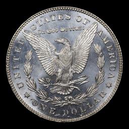 1878-p 7tf vam 83 I3 R4 Morgan Dollar $1 Grades Select Unc+ PL