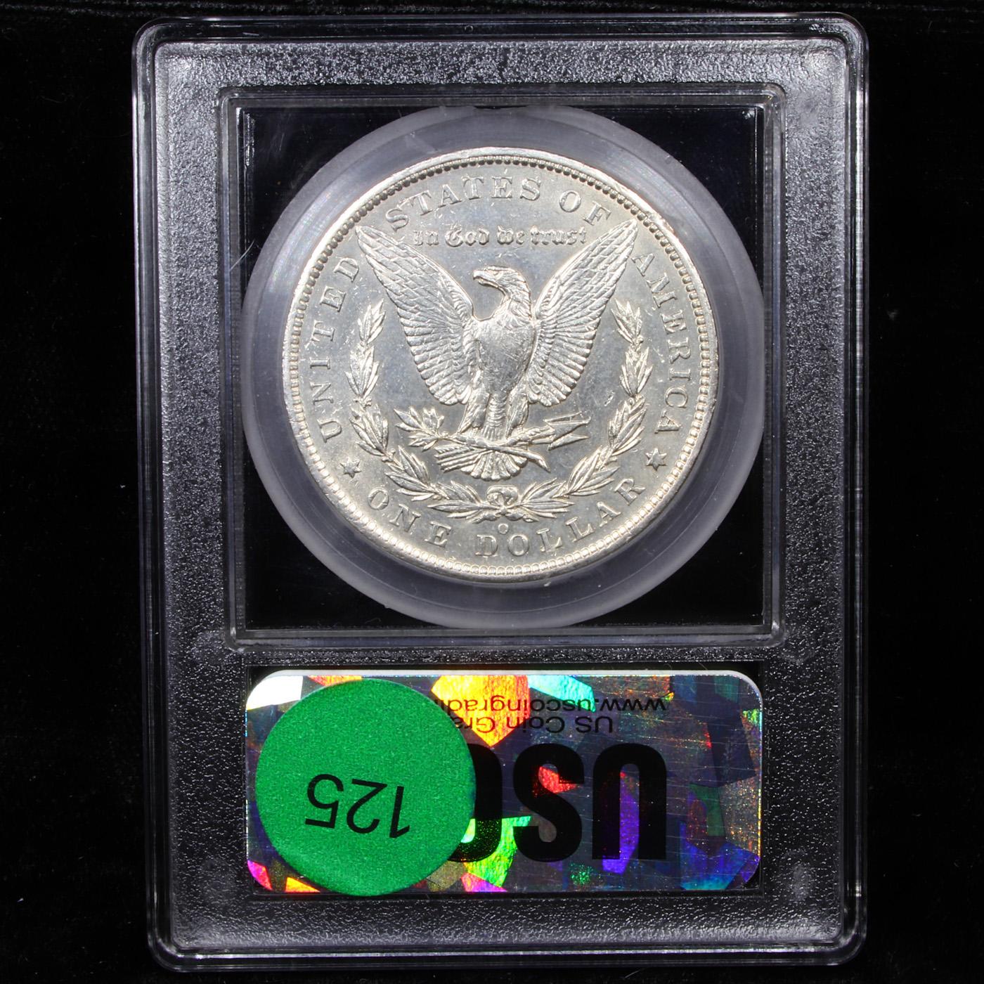 ***Auction Highlight*** 1886-o vam 19 R5 Morgan Dollar $1 Graded Select Unc By USCG (fc)