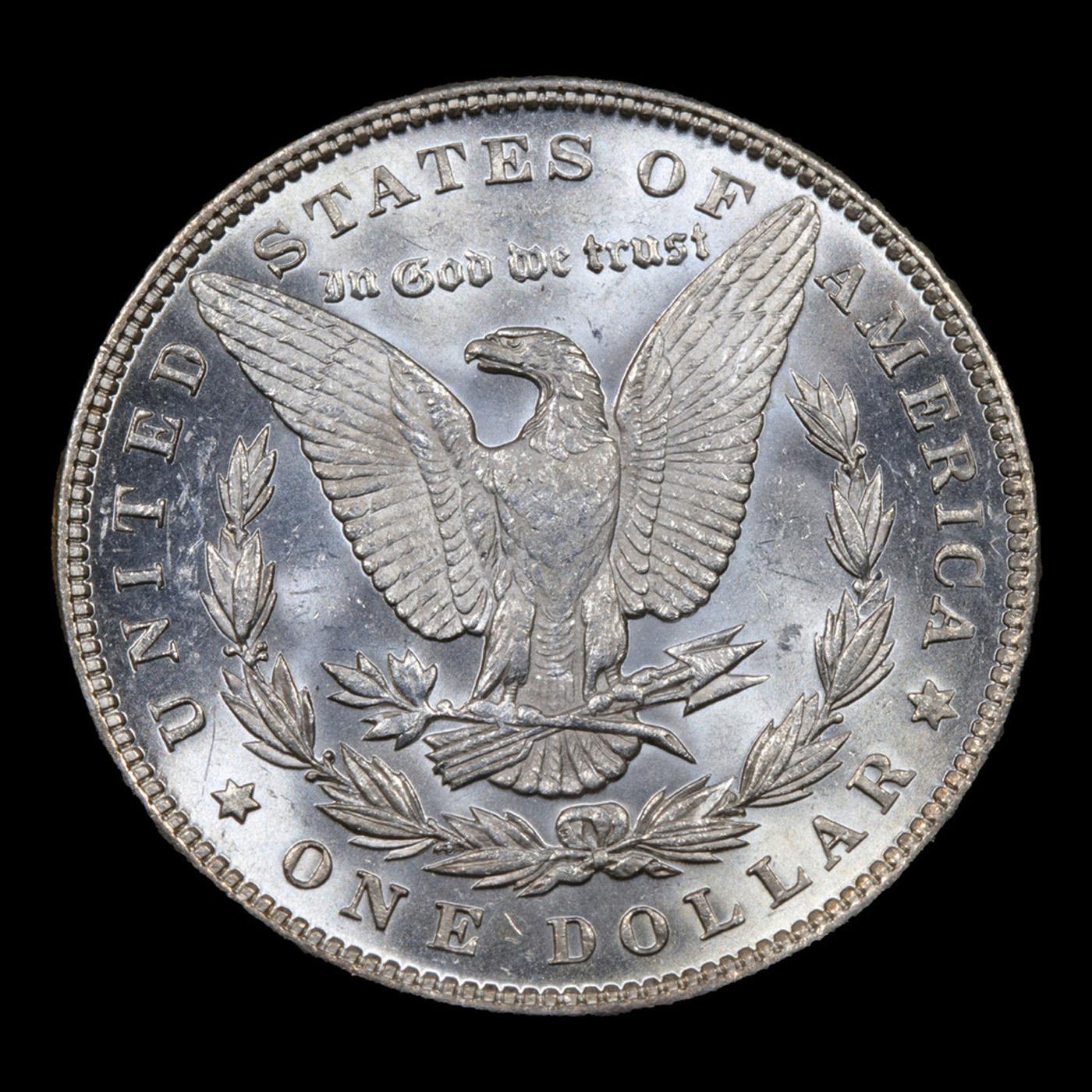 ***Auction Highlight*** 1891-p Morgan Dollar $1 Graded ms64+ By SEGS (fc)