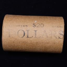 ***Auction Highlight*** 1889 & CC Uncirculated Morgan Dollar Shotgun Roll (fc)