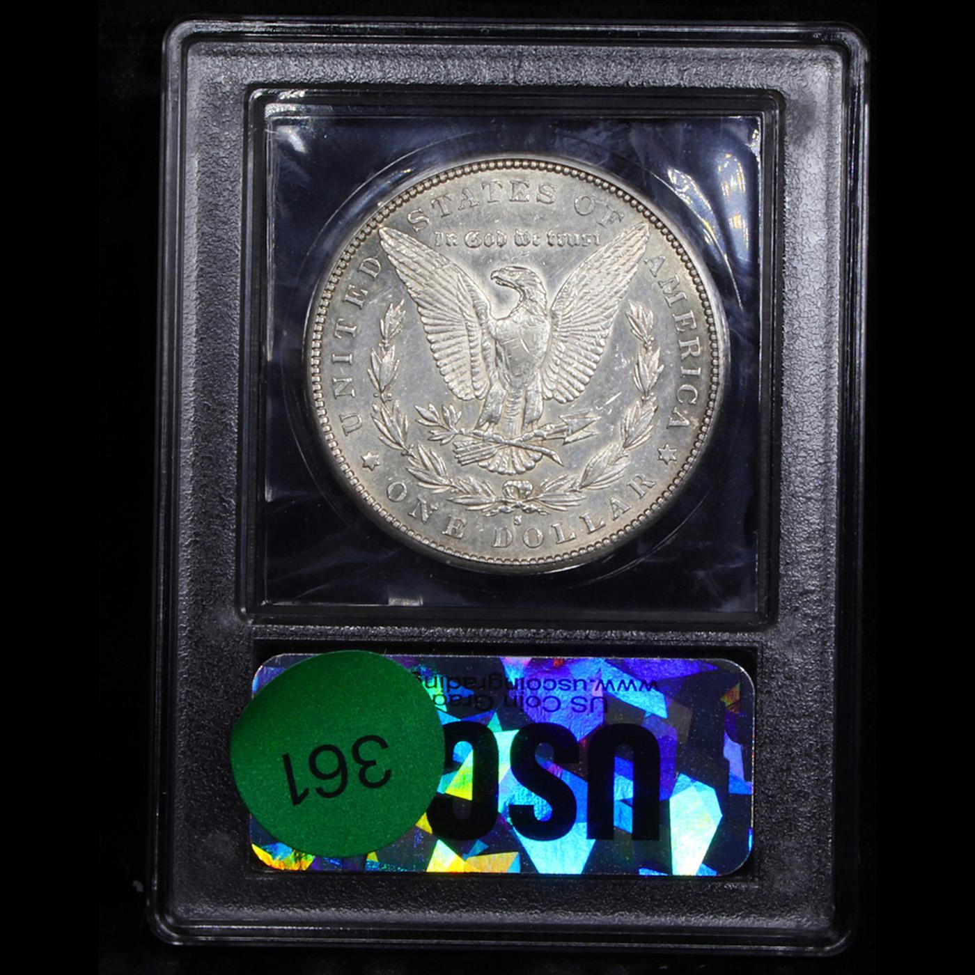 ***Auction Highlight*** 1892-s Morgan Dollar $1 Graded Choice AU/BU Slider PL By USCG (fc)