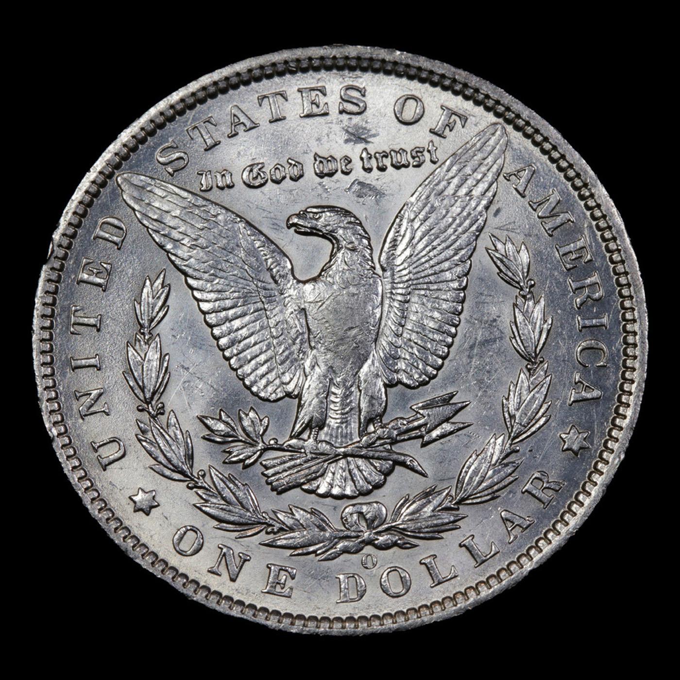 ***Auction Highlight*** 1894/1--4-o Vam 4 Morgan Dollar $1 Graded Select Unc By USCG (fc)