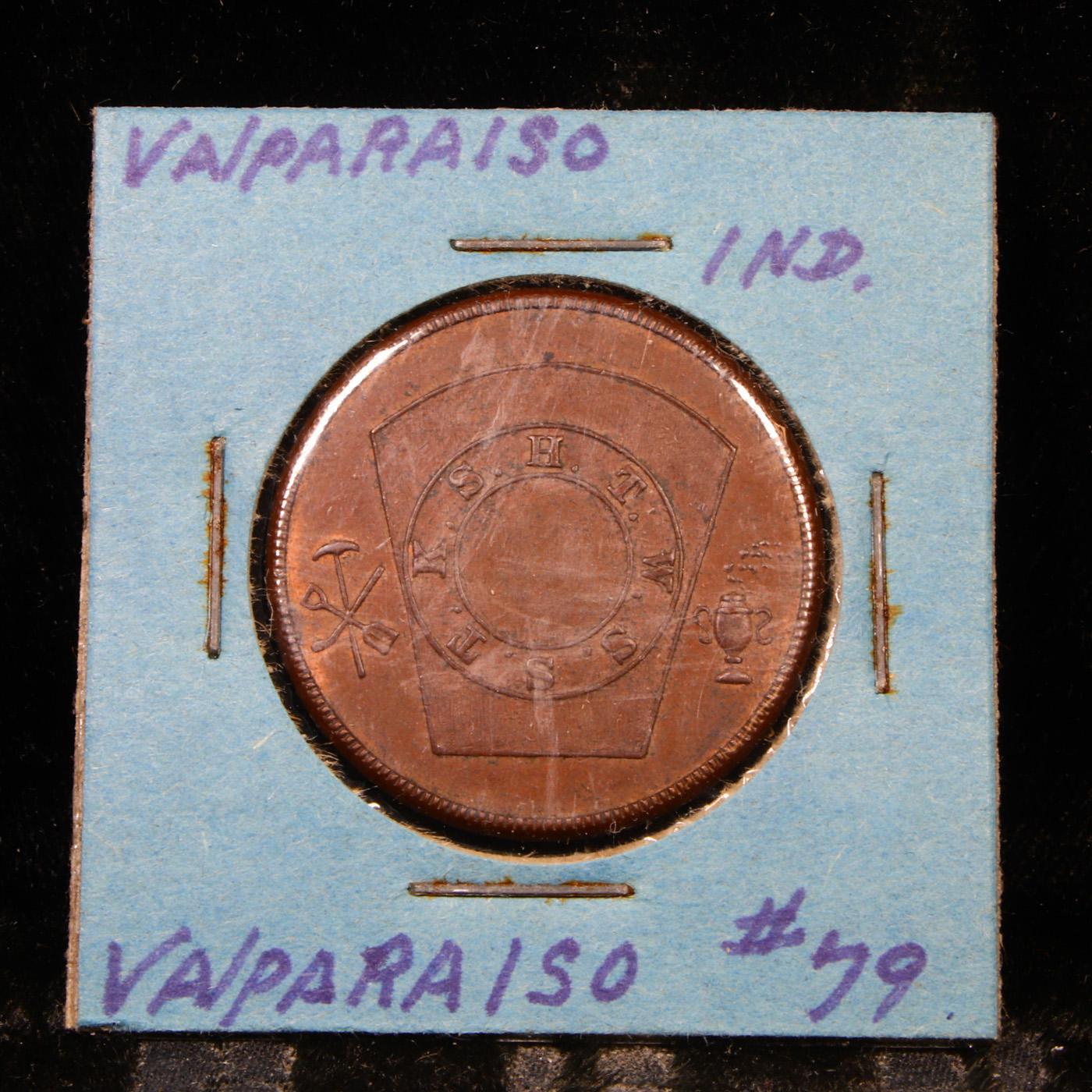 Lot #76 of the 450 Masonic Tokens from The Walter O. Collection