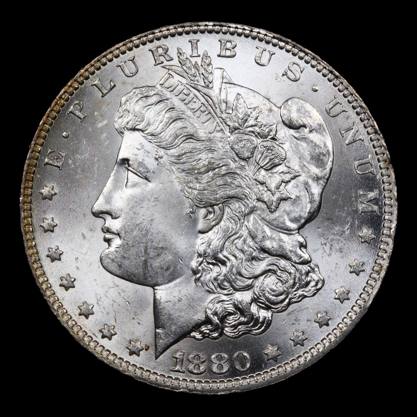 ***Auction Highlight*** 1880-o Morgan Dollar $1 Graded Select+ Unc By USCG (fc)