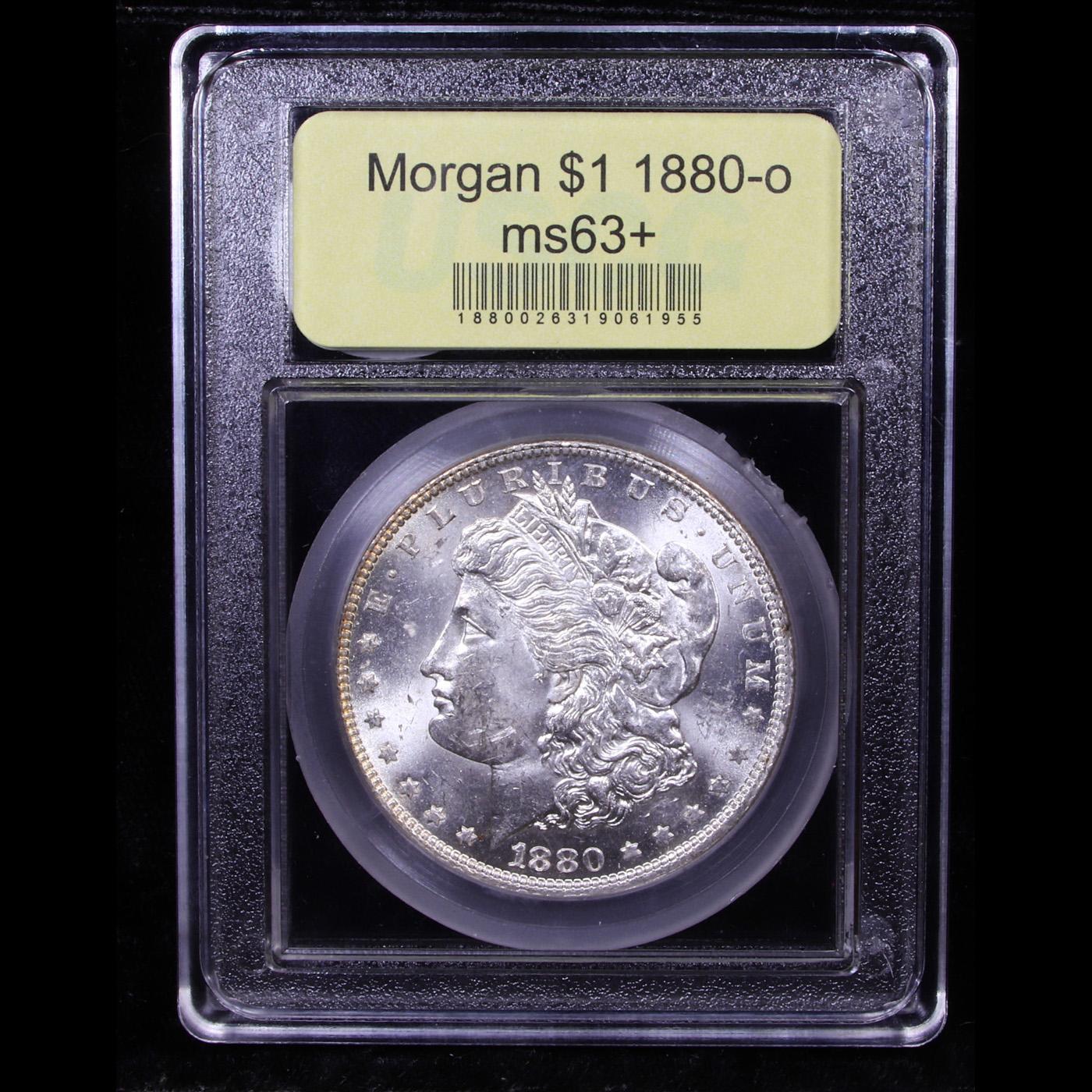 ***Auction Highlight*** 1880-o Morgan Dollar $1 Graded Select+ Unc By USCG (fc)