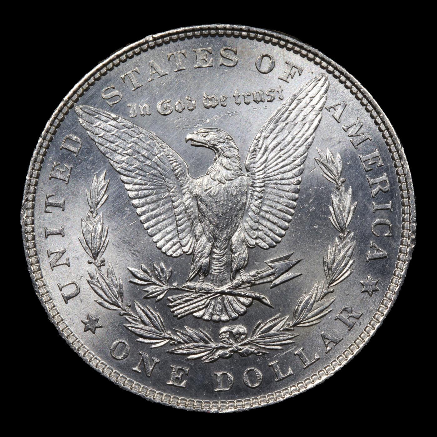 ***Auction Highlight*** 1878-p Rev '79 Morgan Dollar $1 Graded ms64+ By SEGS (fc)