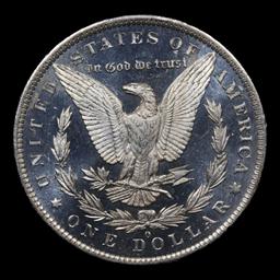 ***Auction Highlight*** 1883-o Near TOP POP! Morgan Dollar $1 Graded ms66+ dmpl By SEGS (fc)