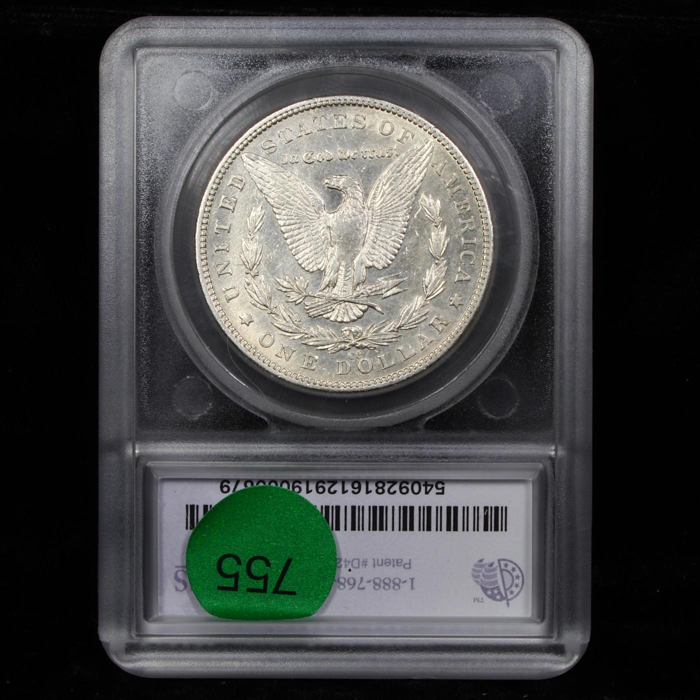 ***Auction Highlight*** 1889-cc vam 2A I2 R6 Morgan Dollar $1 Graded au58 Details By SEGS (fc)