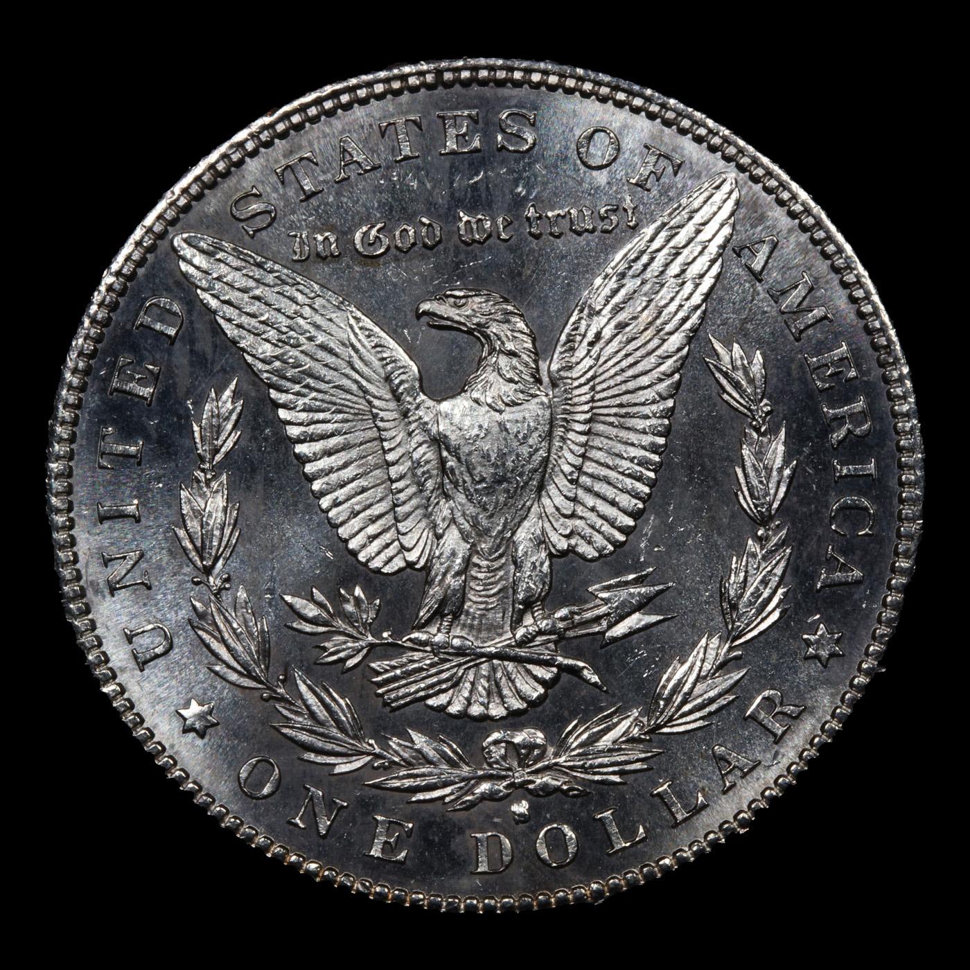 *HIGHLIGHT OF THE NIGHT* 1886-s Morgan Dollar $1 Graded ms64+ DMPL By SEGS (fc)