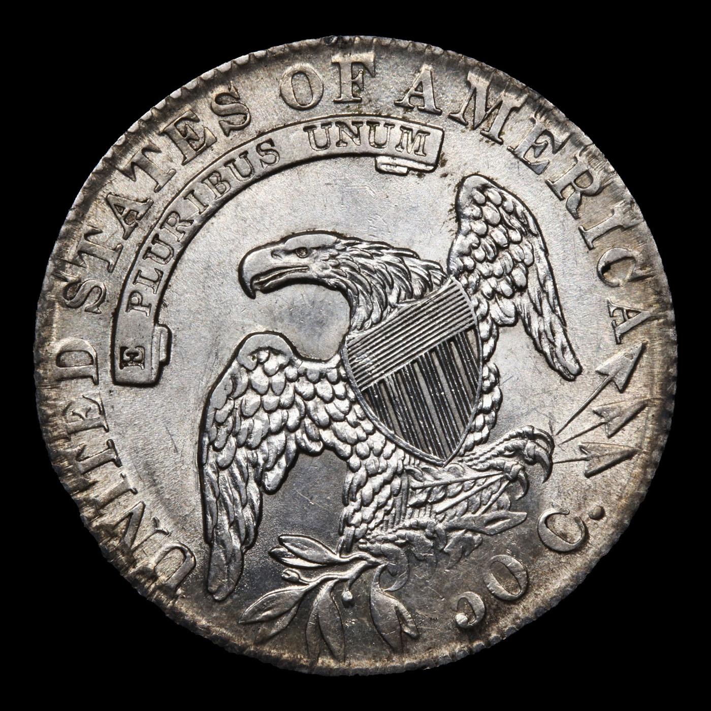 ***Auction Highlight*** 1831 O-113 R4 Capped Bust Half Dollar 50c Graded Choice AU/BU Slider By USCG