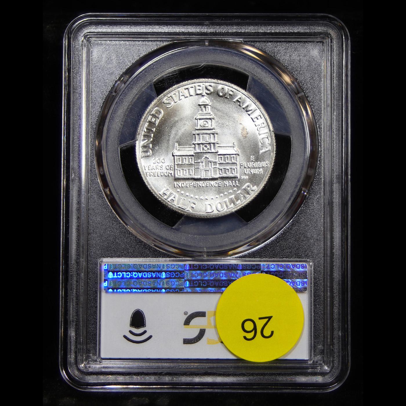 PCGS 1776-1976-s Silver Kennedy Half Dollar 50c Graded ms67 By PCGS