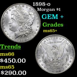 1898-o Morgan Dollar $1 Grades GEM+ Unc