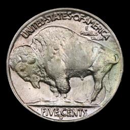 1938-d Buffalo Nickel 5c Grades Choice+ Unc