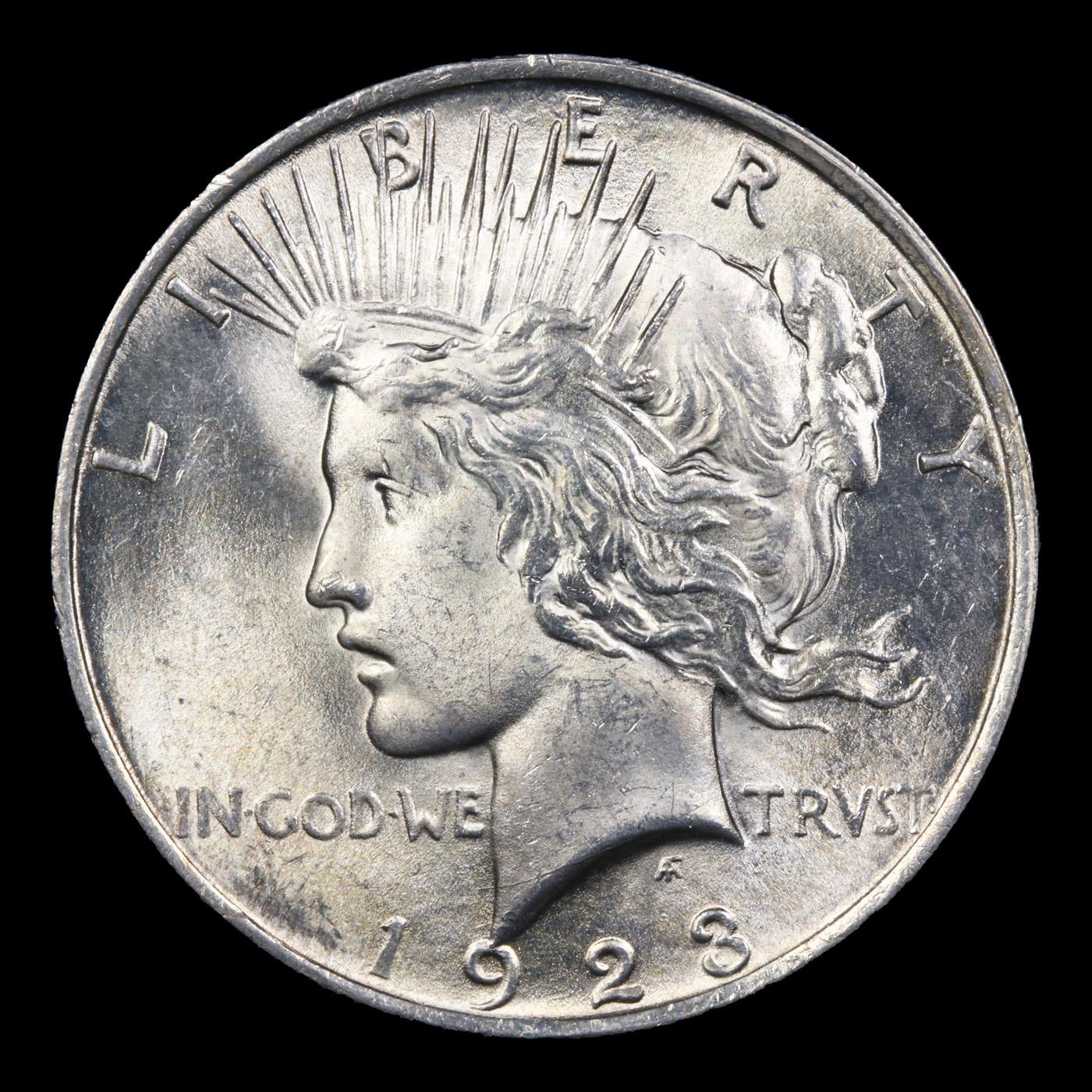 1923-p vam 1AP I2 R6 Peace Dollar $1 Grades GEM Unc