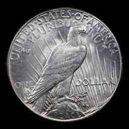 1923-s Peace Dollar $1 Grades Select+ Unc