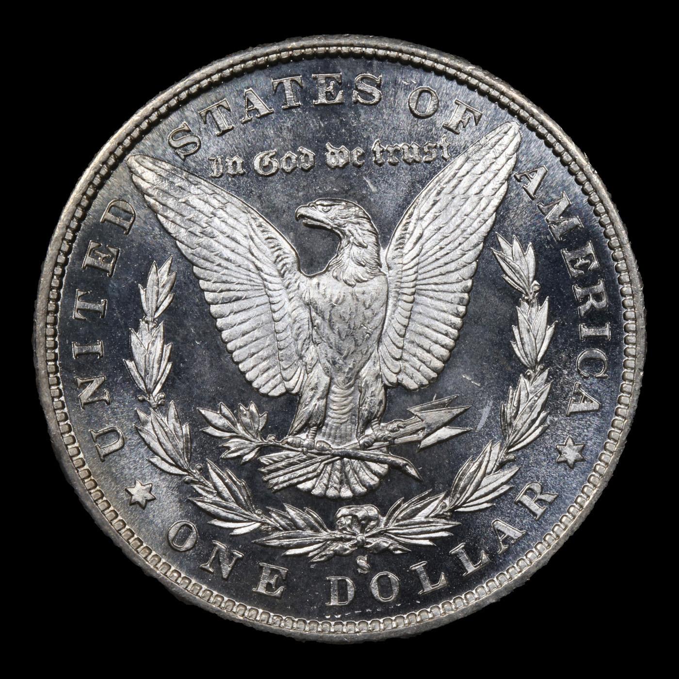 1880-s Morgan Dollar $1 Grades GEM+ PL