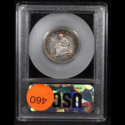 ***Auction Highlight*** 1893 Isabella Isabella Quarter 25c Graded Choice Unc By USCG (fc)