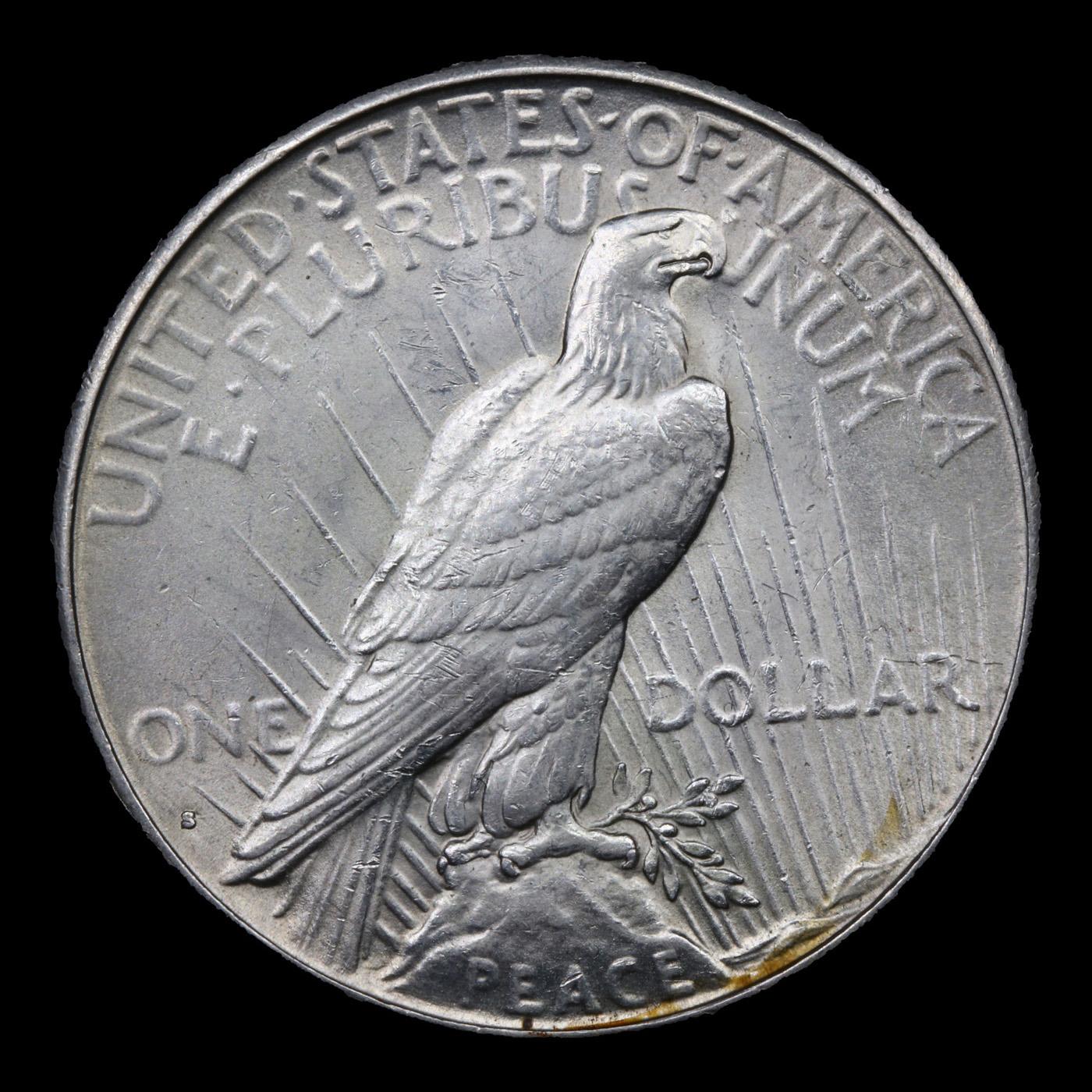 ***Auction Highlight*** 1934-s Peace Dollar $1 Graded ms64 By SEGS (fc)