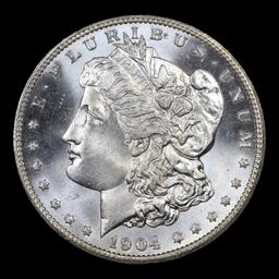 ***Auction Highlight*** 1904-o Morgan Dollar $1 Graded ms66+ By SEGS (fc)