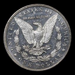 *HIGHLIGHT OF THE YEAR* 1899-o Top 100 Micro 'o' Morgan Dollar $1 Graded ms63 DMPL By SEGS (fc)