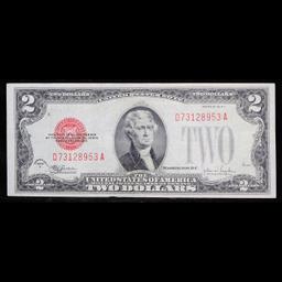 1928F $2 Red seal United States Note Grades Select CU