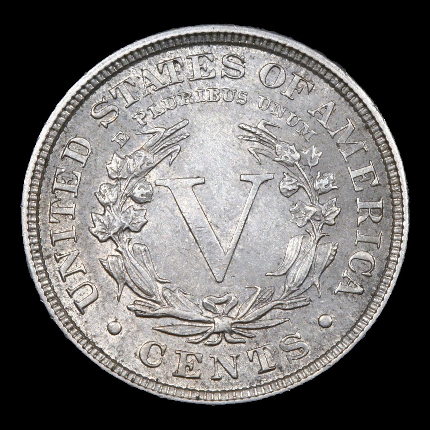 1897 Liberty Nickel 5c Grades Select+ Unc