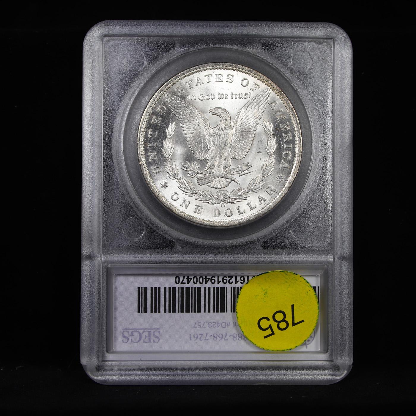 ***Auction Highlight*** 1885-o Morgan Dollar $1 Graded ms67 By SEGS (fc)