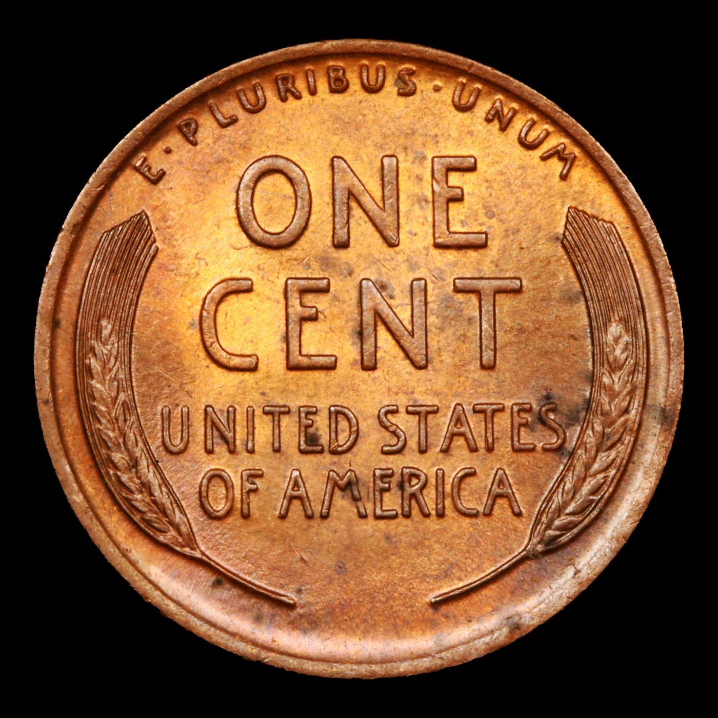 1918-p Lincoln Cent 1c Graded Choice+ Unc BN