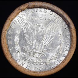 ***Auction Highlight*** Full solid date 1921-p Morgan silver $1 roll, 20 coins (fc)