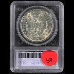 ***Auction Highlight*** 1882-p vam 5A I2 R5 Morgan Dollar $1 Graded ms66 By SEGS (fc)