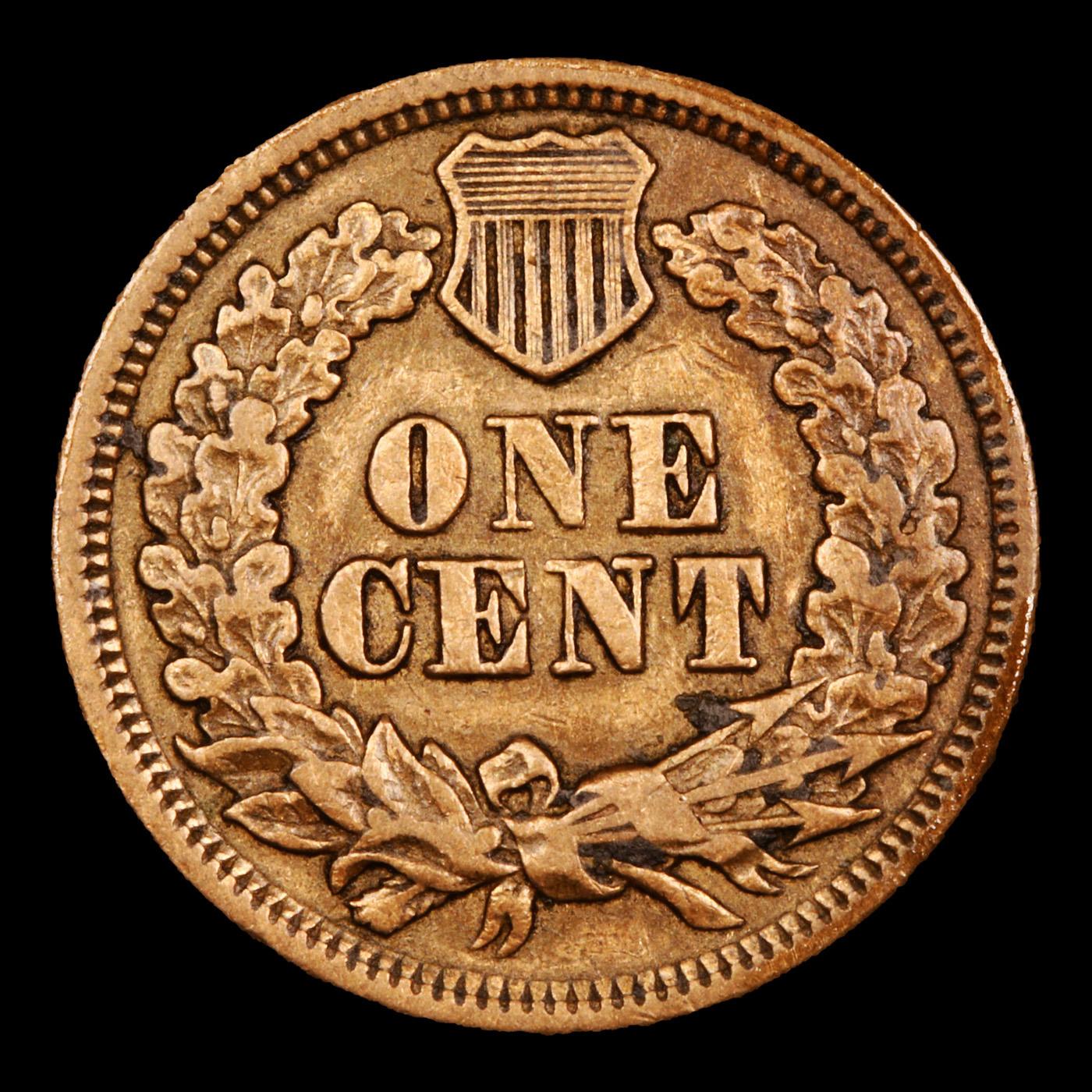 1863 Indian Cent 1c Graded xf+