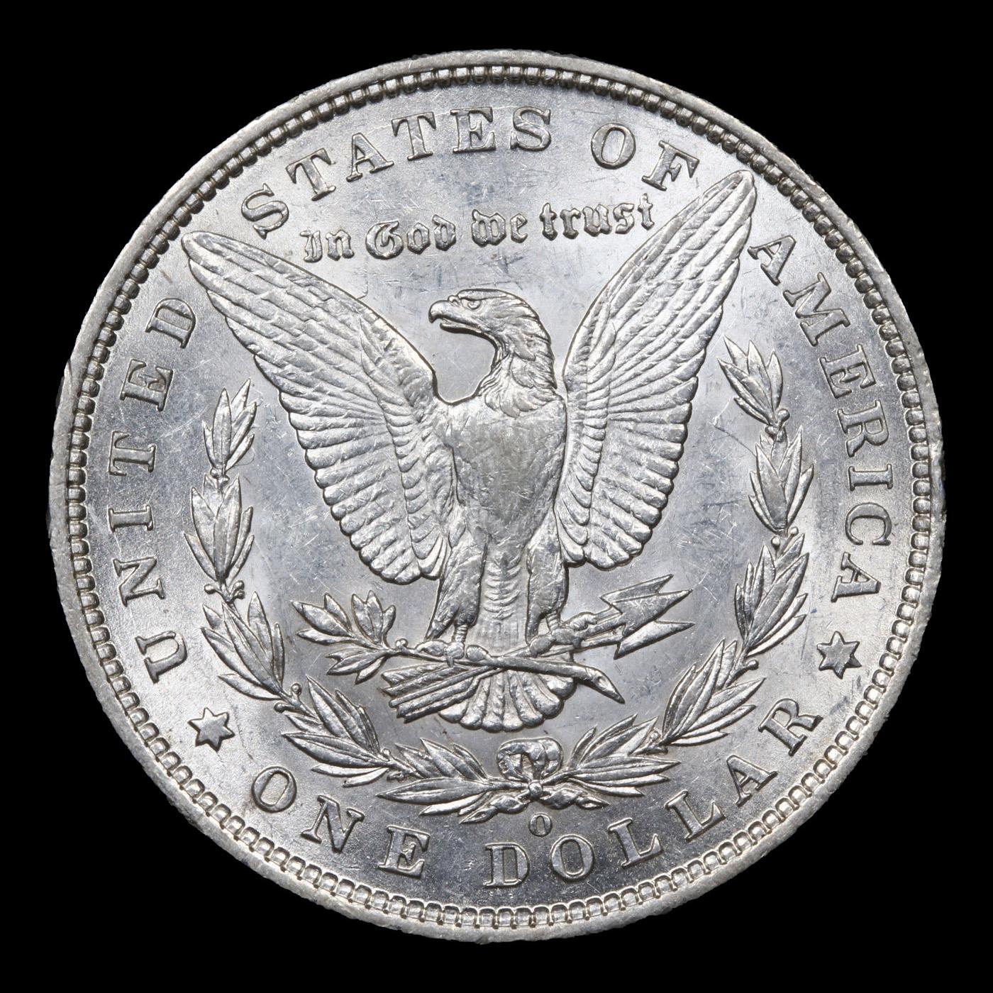 1887-o vam 38 I2 R5 Morgan Dollar $1 Graded Choice AU/BU Slider