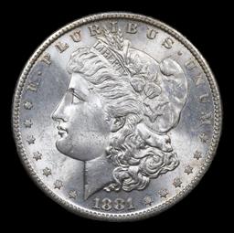 1881-s Morgan Dollar $1 Grades Choice Unc