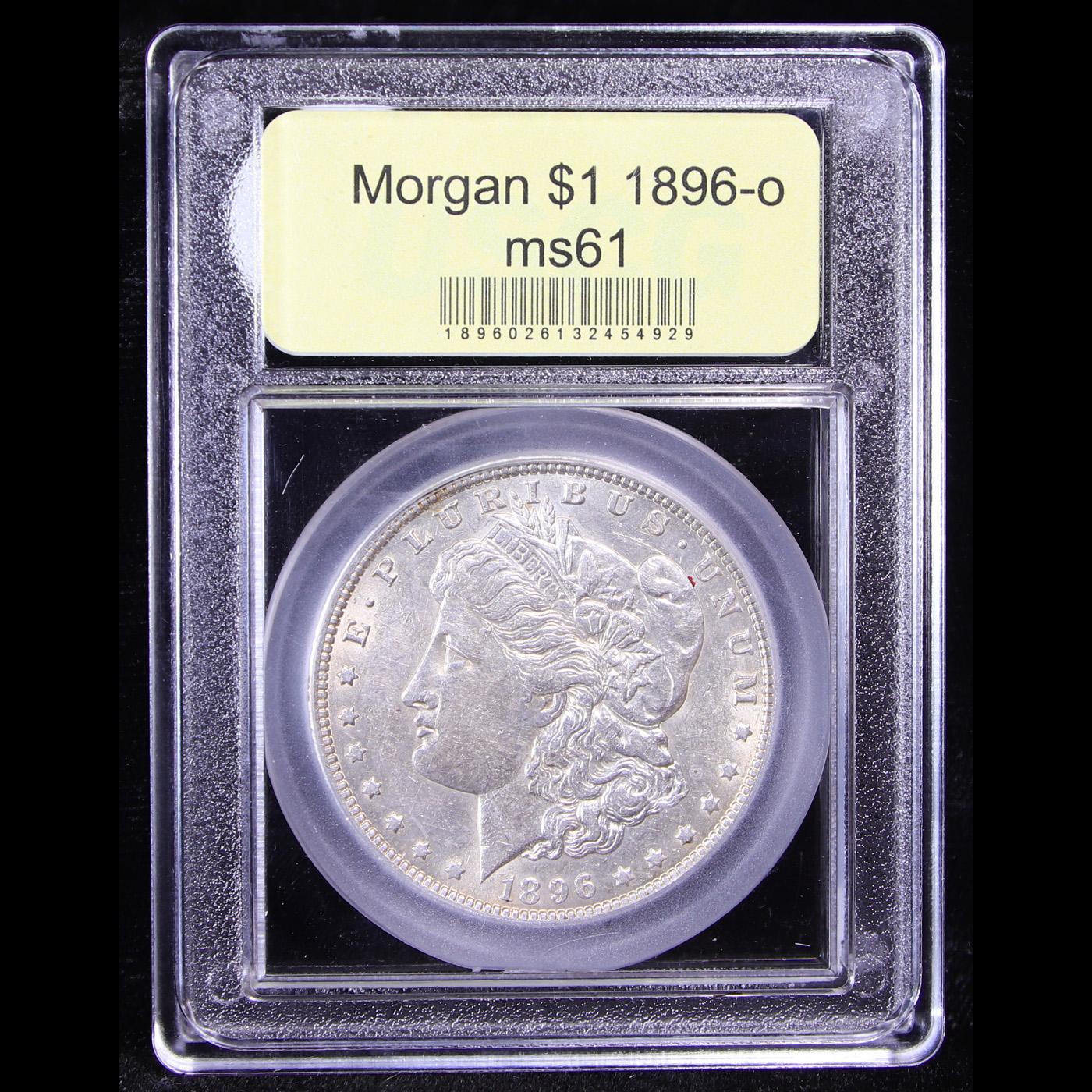 ***Auction Highlight*** 1896-o Morgan Dollar $1 Graded BU+ By USCG (fc)