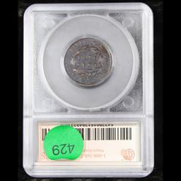 ***Auction Highlight*** 1811 Classic Head Large Half Cent 1/2c Graded vf25 By SEGS (fc)