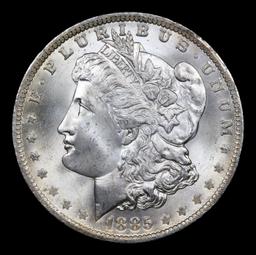 ***Auction Highlight*** 1885-o TOP POP! Morgan Dollar $1 Graded ms68 By SEGS (fc)