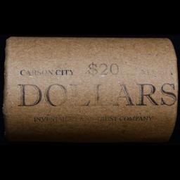 ***Auction Highlight*** 1885 & CC Uncirculated Morgan Dollar Shotgun Roll (fc)