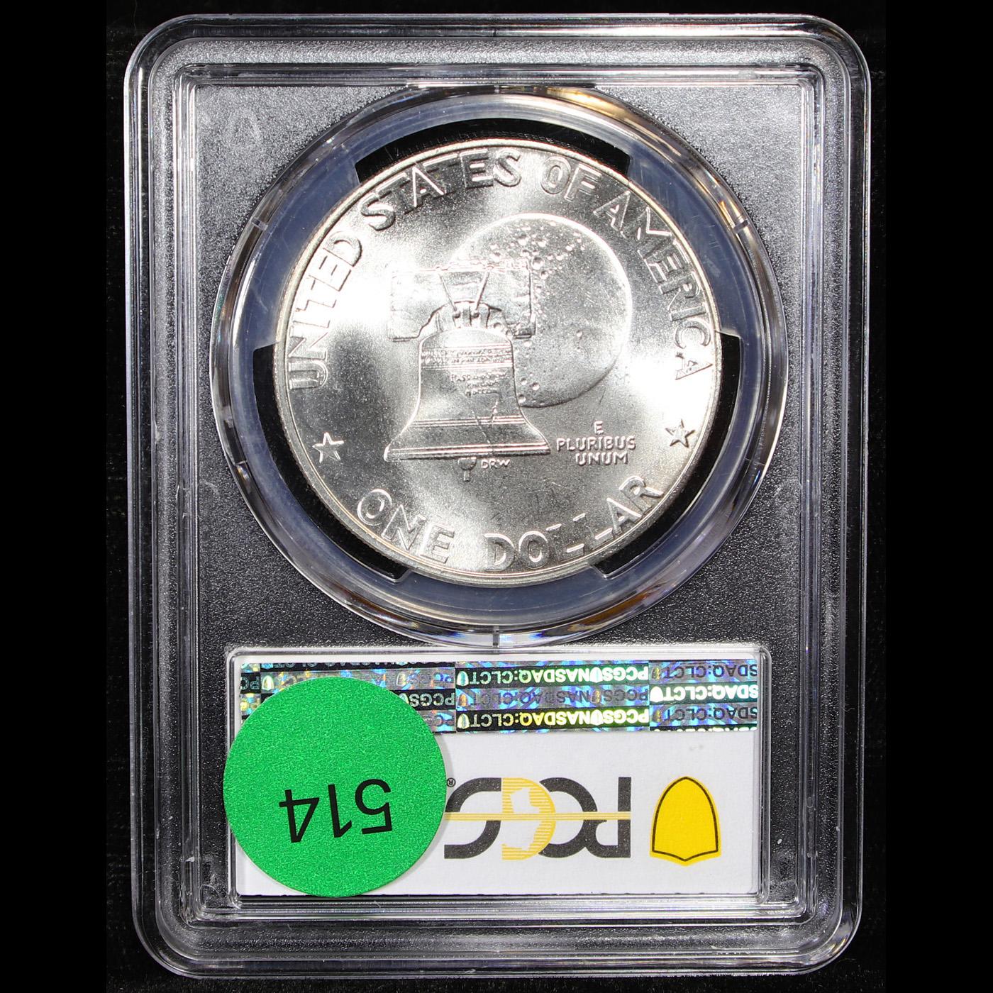 PCGS 1976-s Silver Eisenhower Dollar $1 Graded ms67 By PCGS