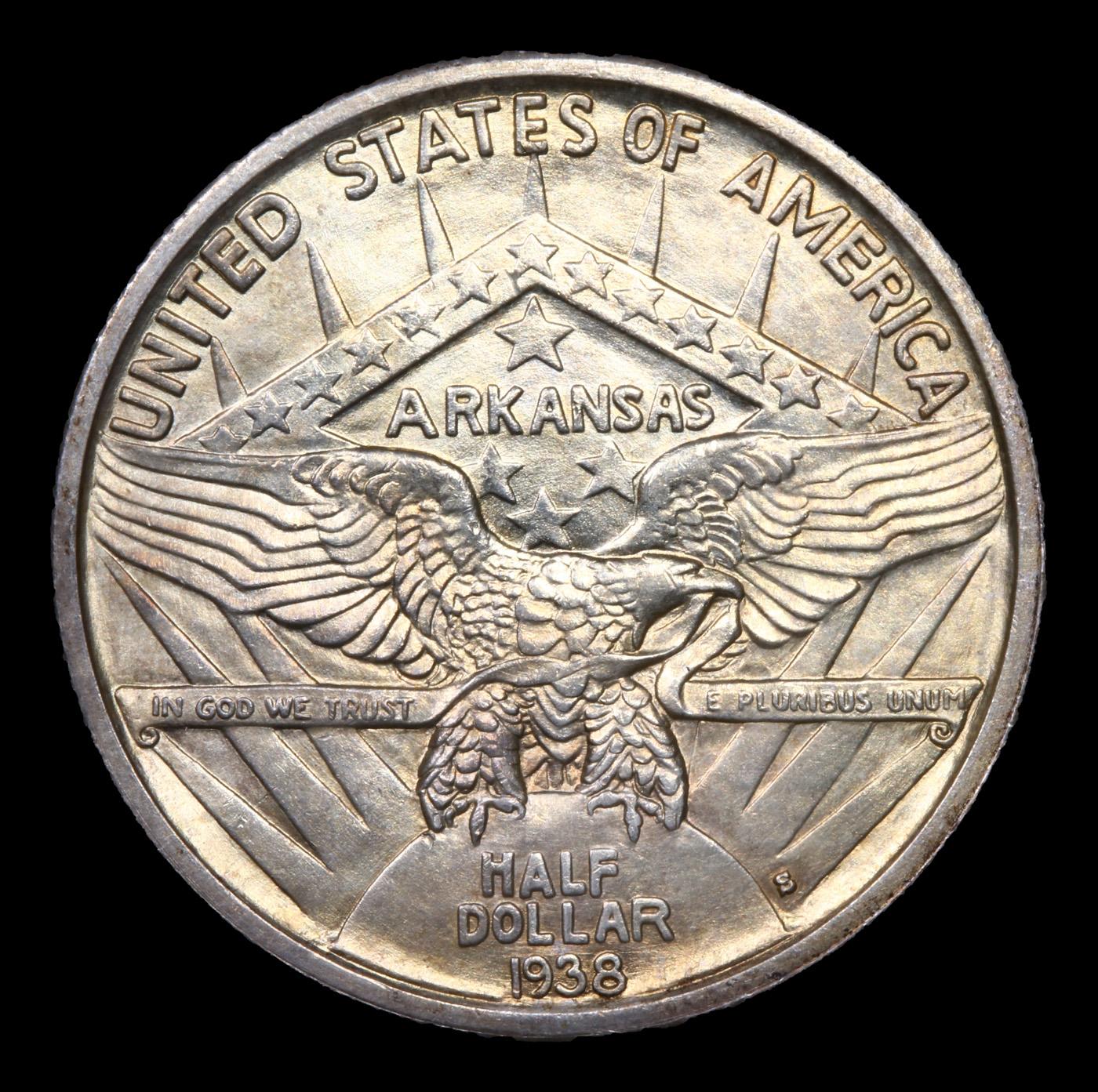 1936-s Arkansas Old Commem Half Dollar 50c Grades Choice Unc