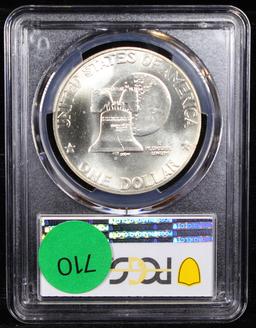 1976-s Silver Eisenhower Dollar $1 Graded ms67 By PCGS