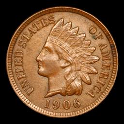 1906 Indian Cent 1c Grades Select Unc BN